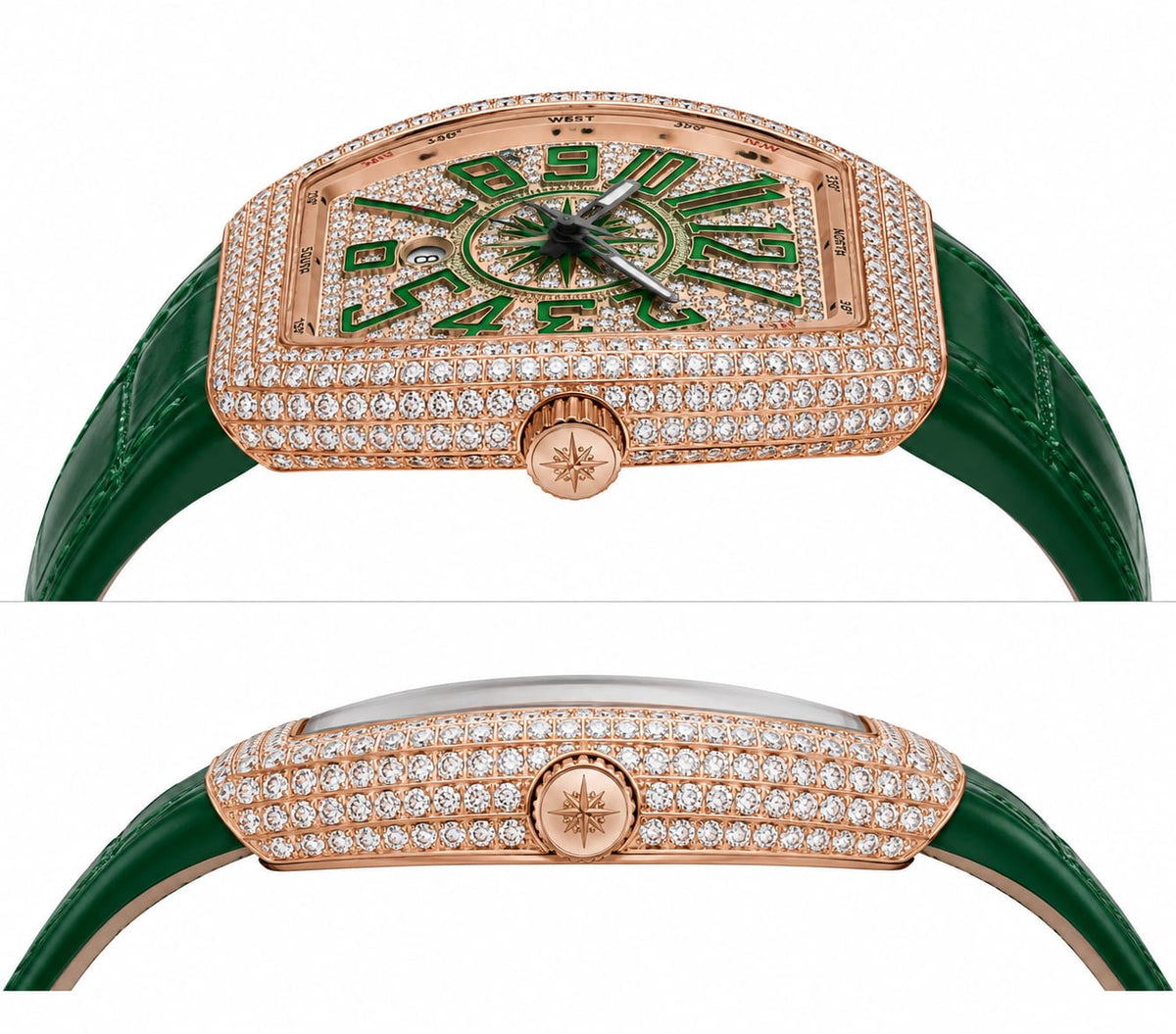 Luxury watch with stones For Men