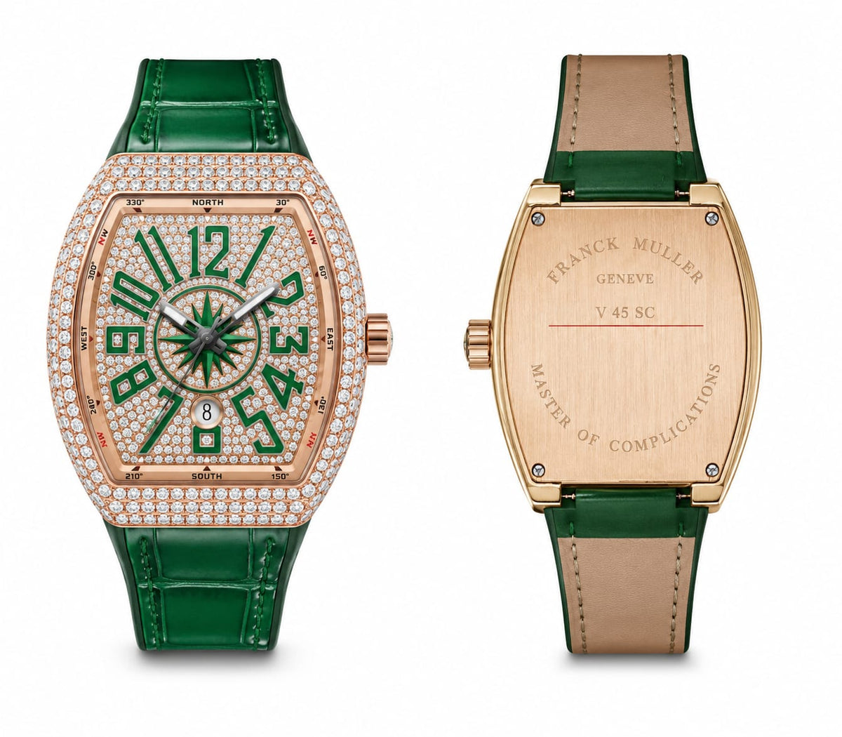 Luxury watch with stones For Men